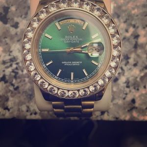 Authentic 18 k gold rolex